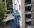 The area of the mural is 260 square meters