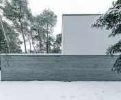 Concrete Wall Residence in Konstancin-Jeziorna