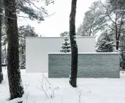 Concrete Wall Residence in Konstancin-Jeziorna