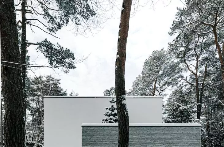 Rezydencja Betonowa Ściana w Konstancinie-Jeziornej
