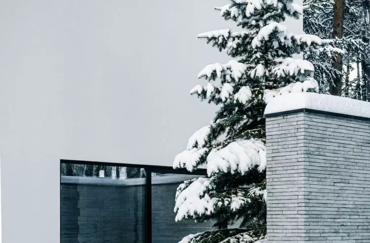 Concrete Wall Residence in Konstancin-Jeziorna
