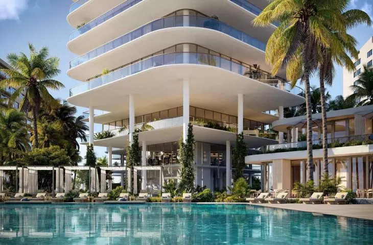 Wieża mieszkaniowa, która powstaje w sercu dzielnicy Mid-Beach w Miami Beach