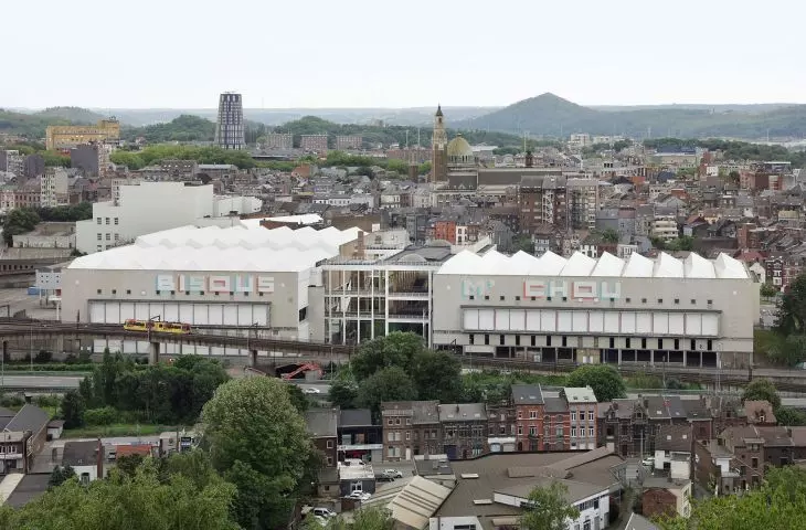 Palais des Expositions w Charleroi, proj.: AgwA, architecten jan de vylder inge vinck, Belgia