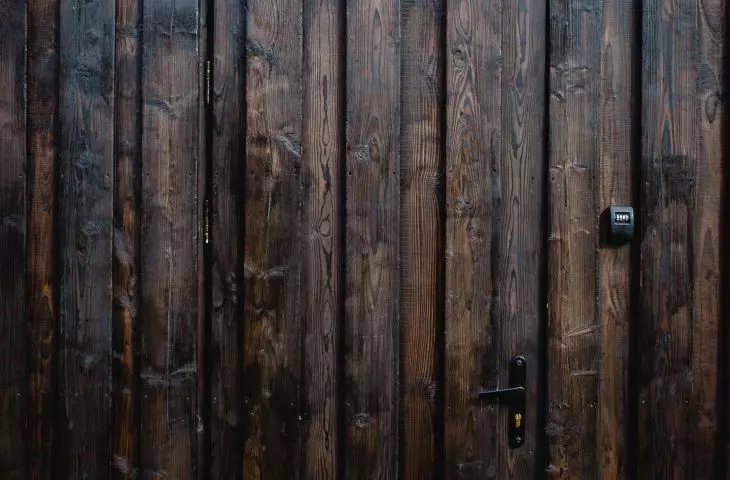 Door leading to the cottage