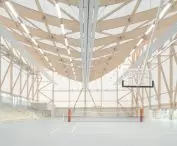 Centrum Sportu i Kultury im. Josephine Baker i Marie-Jose Perec w La Bouëxière, Francja - onze04