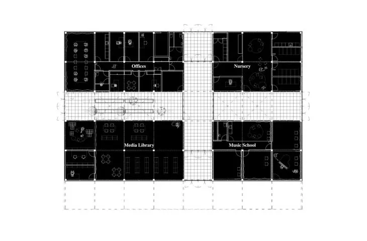 Wielofunkcyjne Centrum Kulturalne Le Foirail w Laguiole, proj.: Betillon & Freyermuth*, Crypto Architectes, Francja