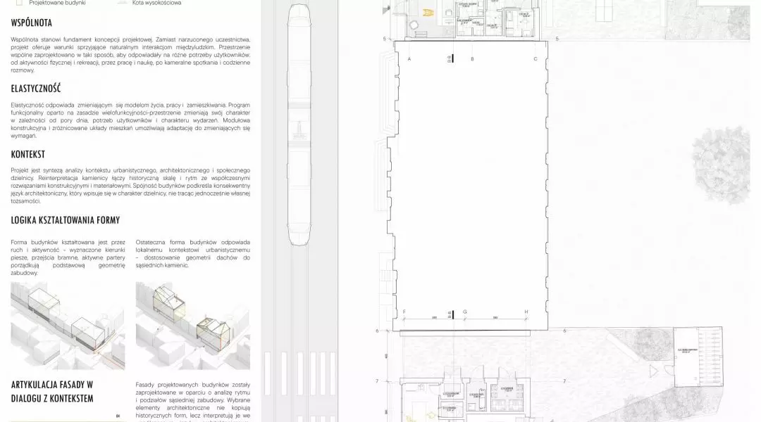 I Nagroda, proj.: Aleksandra Pańczyk, Marek Eismant, Tomasz Urbański