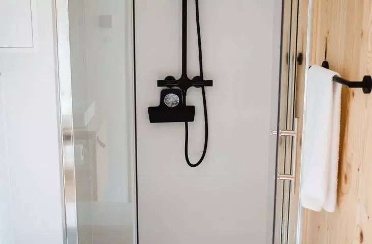 Bathroom in a minimalist style 