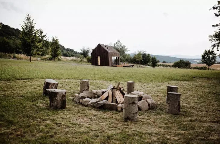 Hyttee is surrounded by peace and quiet 