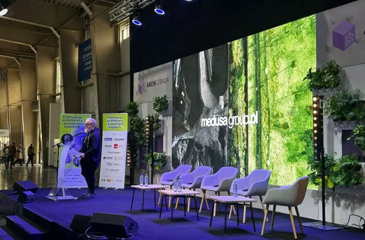Author's lecture by Przemo Lukasik during BUDMA 2026 in Poznań