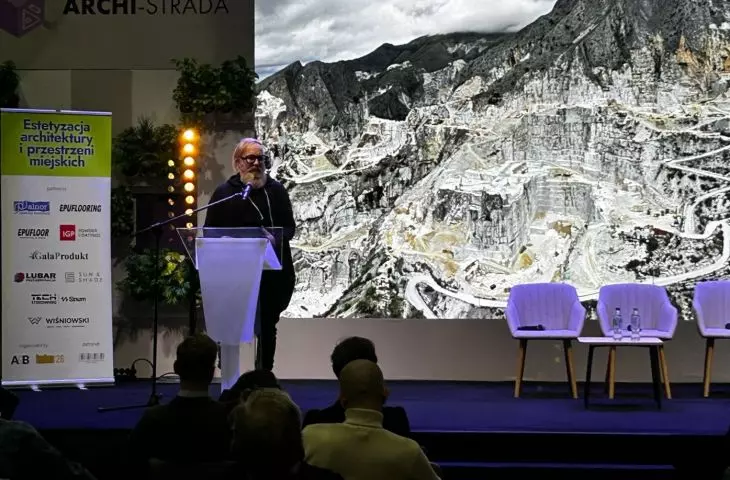 Author's lecture by Przemo Lukasik during BUDMA 2026 in Poznań