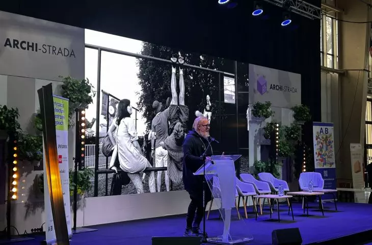 Author's lecture by Przemo Lukasik during BUDMA 2026 in Poznań