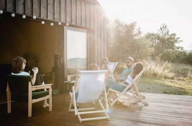 Terrace ideal for intimate summer parties