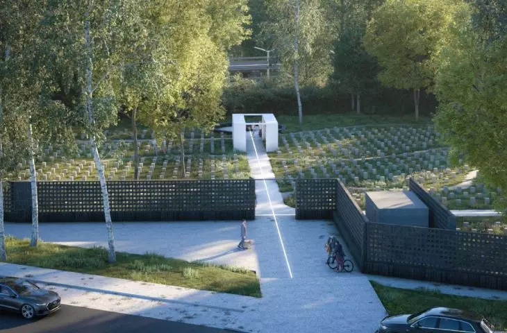 Animal cemetery in Gliwice