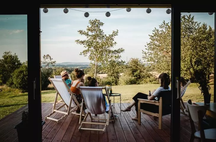 View from the cottage