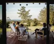 View from the cottage