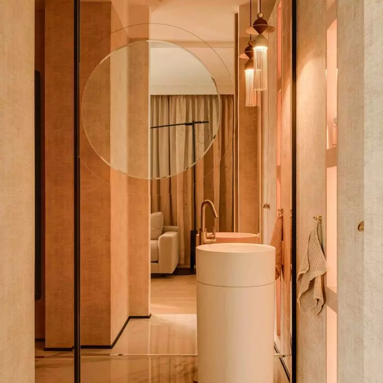 Apartment in Warsaw's Powiśle district