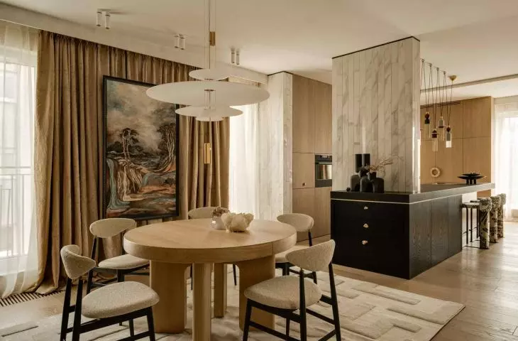 Apartment in Warsaw's Powiśle district