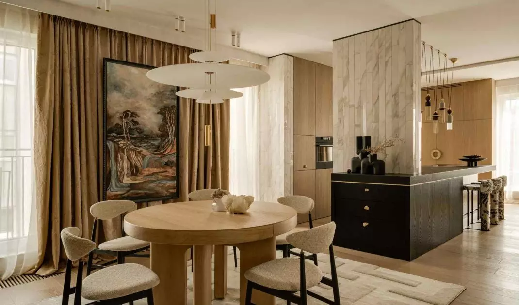 Apartment in Warsaw's Powiśle district