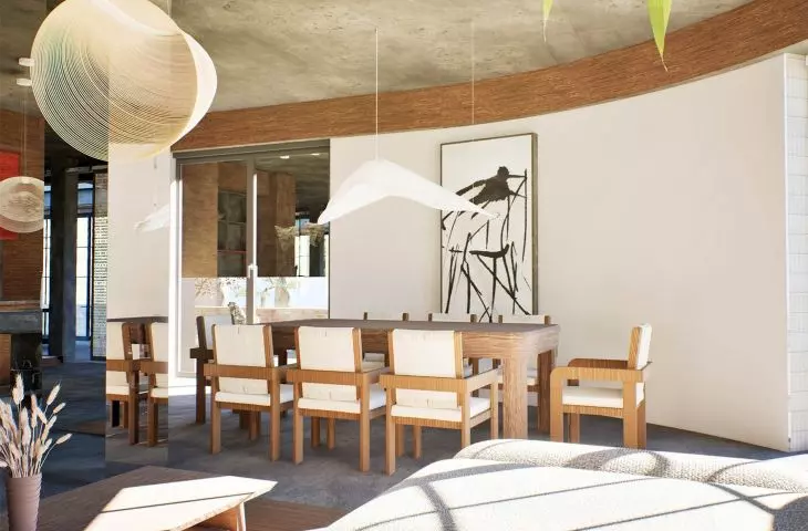 Apartment in the old Wilhelm Kopp Dyeworks in Bydgoszcz by Aleksandra Dywel
