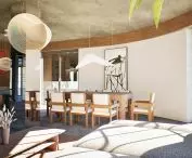 Apartment in the old Wilhelm Kopp Dyeworks in Bydgoszcz by Aleksandra Dywel