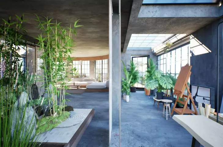 Apartment in the old Wilhelm Kopp Dyeworks in Bydgoszcz by Aleksandra Dywel