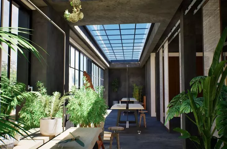 Apartment in the old Wilhelm Kopp Dyeworks in Bydgoszcz by Aleksandra Dywel