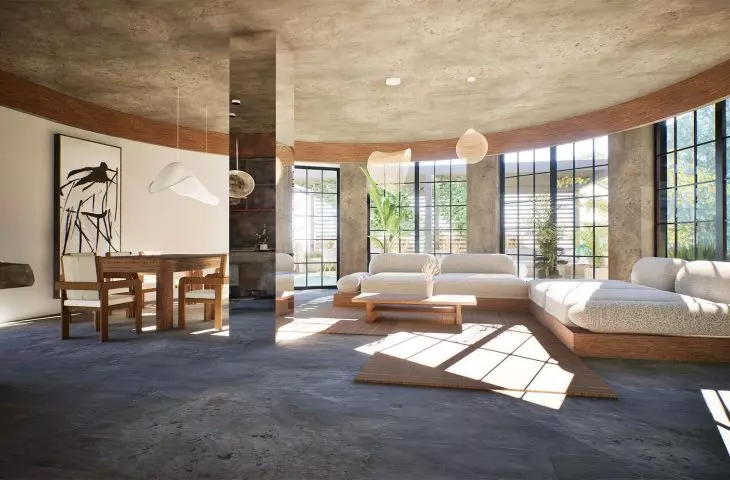 Apartment in the old Wilhelm Kopp Dyeworks in Bydgoszcz by Aleksandra Dywel