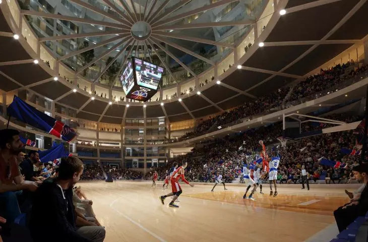The big ball in Tirana