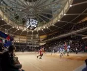 The big ball in Tirana