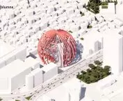 The big ball in Tirana