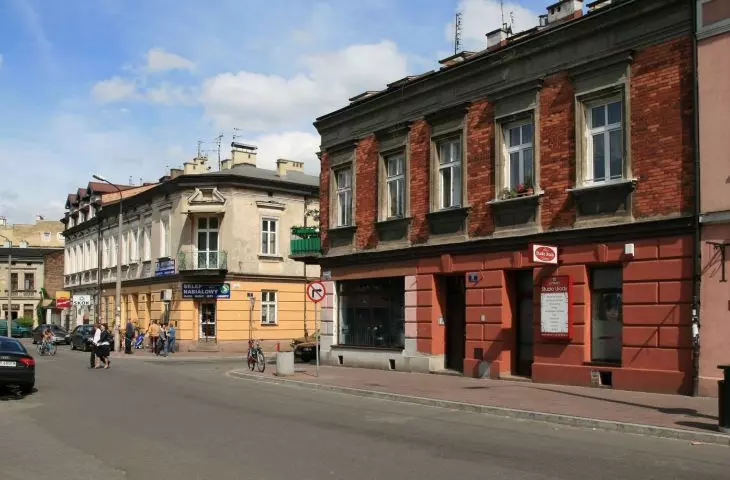 Kameralna zabudowa Rynku Dębnickiego w Krakowie