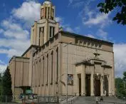 St. Stanislaus Kostka Church in Dębniki, designed by Wacław Krzyżanowski.