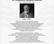 A design for a plaque commemorating Boguslaw Babicki