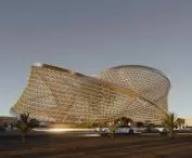 Parametric sculpture in Saudi Arabia