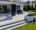 Architect 60x60 terrace tiles - delicate white