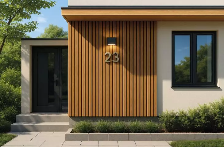 System elewacyjny Ligna, kolor: Teak (535)