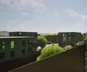 projekt zabudowy mieszkaniowej Aleksandry Duran oraz Katarzyny Gibały z Politechniki Rzeszowskiej