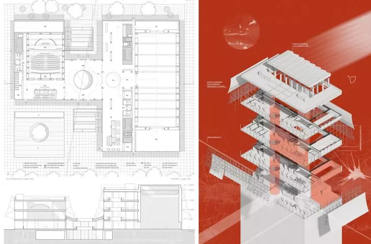 Gabriela Brzozowska's student project NOW Art Center