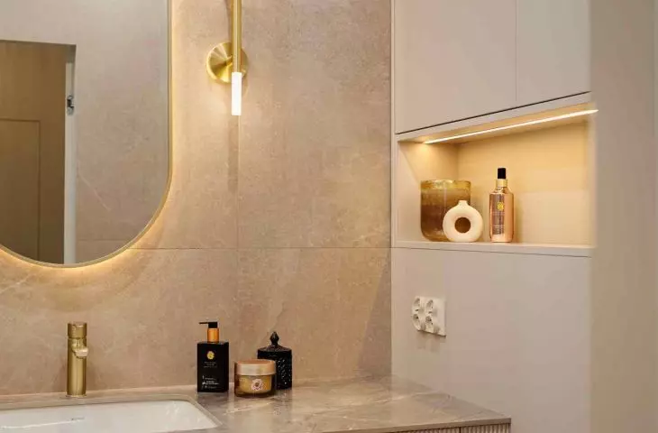 Soft minimalism in a Gdynia apartment