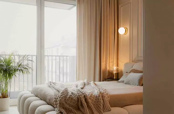 Soft minimalism in a Gdynia apartment