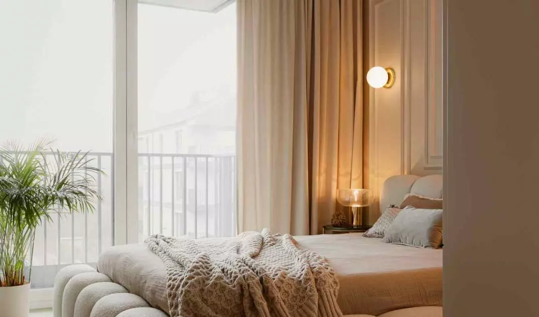 Soft minimalism in a Gdynia apartment