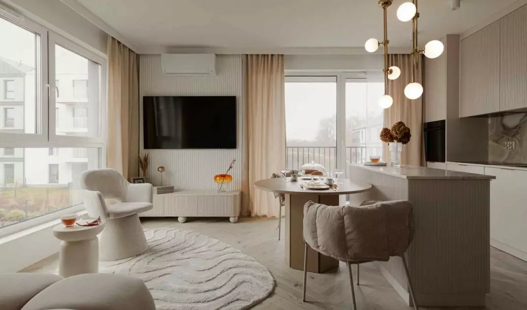 Soft minimalizm w gdyńskim apartamencie