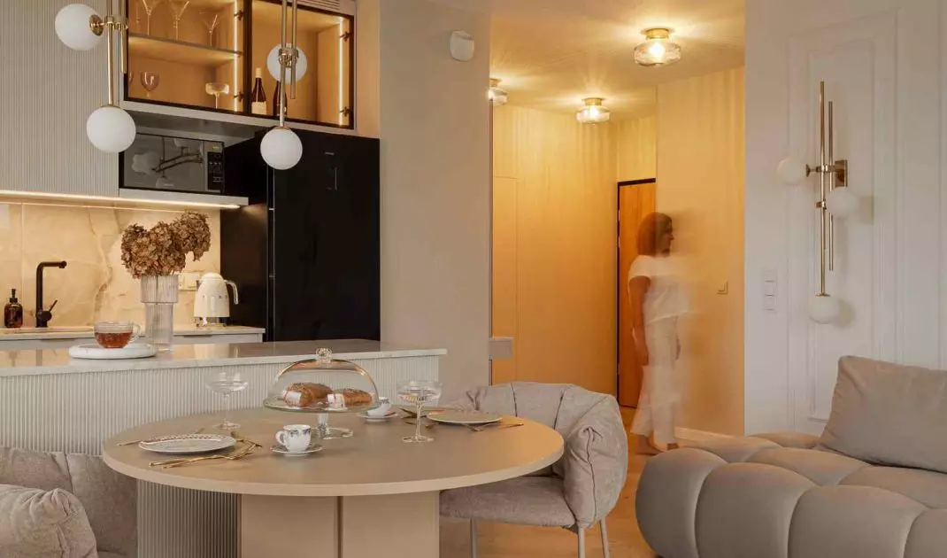 Soft minimalizm w gdyńskim apartamencie