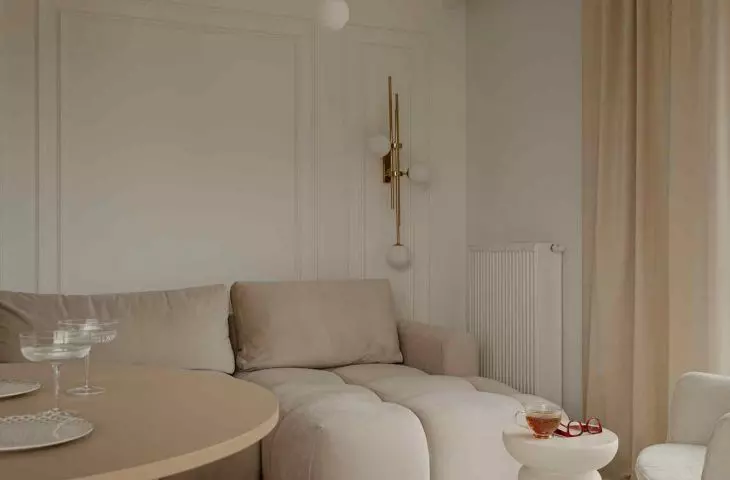 Soft minimalism in a Gdynia apartment