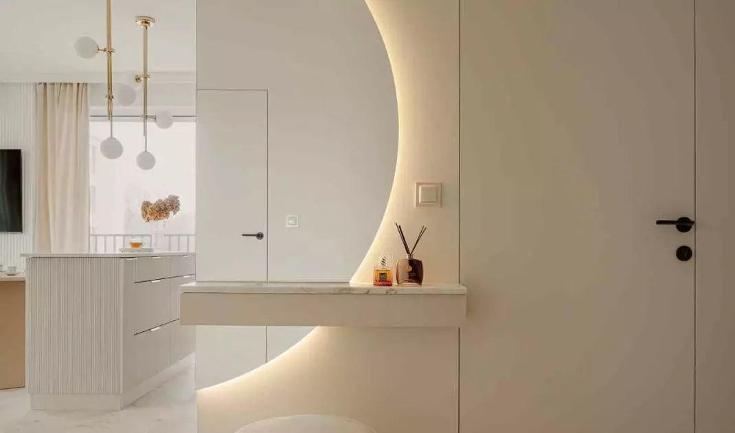 Soft minimalizm w gdyńskim apartamencie