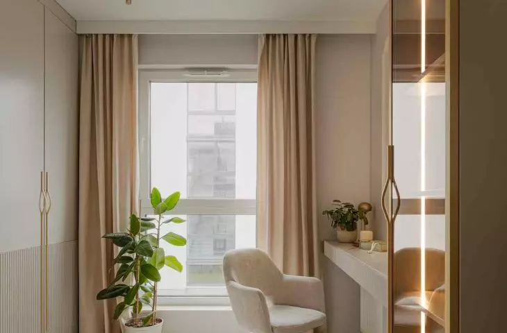 Soft minimalism in a Gdynia apartment
