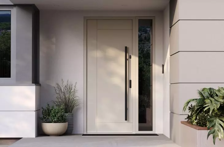 PORTA THERMO L6, RAL 7044, sidelights