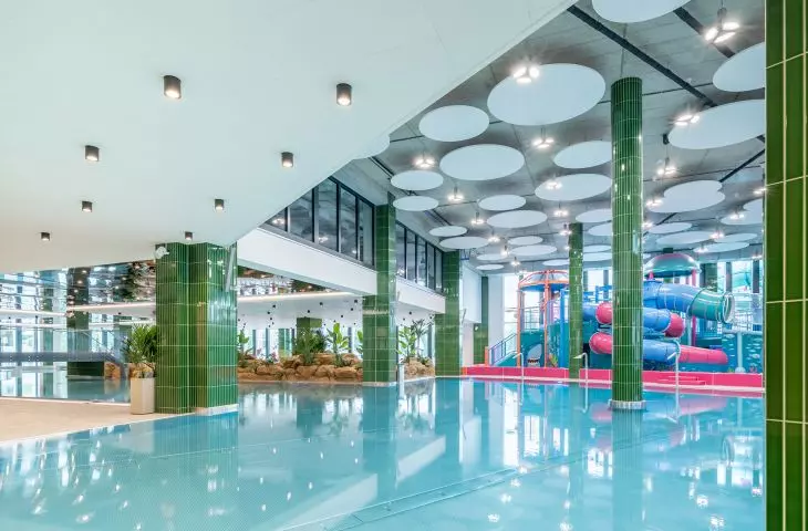 Ecophon acoustic systems, Aqua Resort, Miedzyzdroje