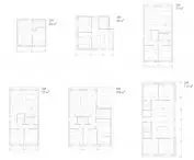 A student project of a multi-family housing estate by Anna Cukrowska from the Faculty of Architecture at the Warsaw University of Technology.